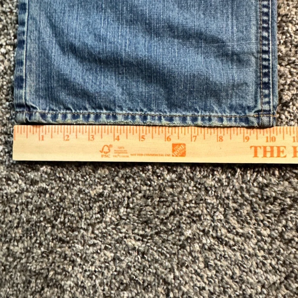Vintage American Eagle Size 38x36 Mens Low Rise Bootcut Jeans Size